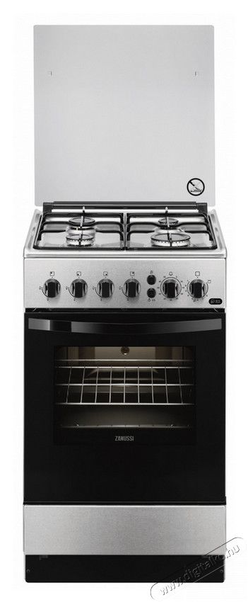 Zanussi ZCG21211XA gáztűzhely Konyhai termékek - Sütő-főzőlap, tűzhely (szabadonálló) - Gáztűzhely (szabadonálló) - 285645