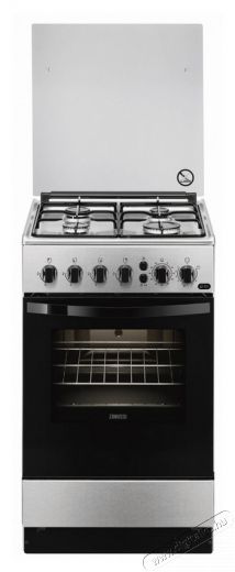 Zanussi ZCG21211XA gáztűzhely Konyhai termékek - Sütő-főzőlap, tűzhely (szabadonálló) - Gáztűzhely (szabadonálló) - 285645