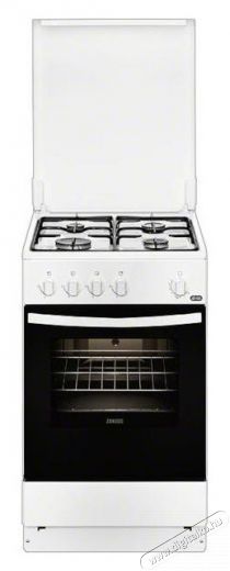 Zanussi ZCG51011WA gáztűzhely Konyhai termékek - Sütő-főzőlap, tűzhely (szabadonálló) - Gáztűzhely (szabadonálló) - 285647