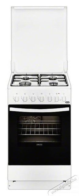 Zanussi ZCK55201WA kombinált tűzhely Konyhai termékek - Sütő-főzőlap, tűzhely (szabadonálló) - Kombinált tűzhely (szabadonálló) - 285665