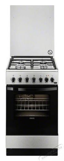 Zanussi ZCK55201XA kombinált tűzhely Konyhai termékek - Sütő-főzőlap, tűzhely (szabadonálló) - Kombinált tűzhely (szabadonálló) - 285669