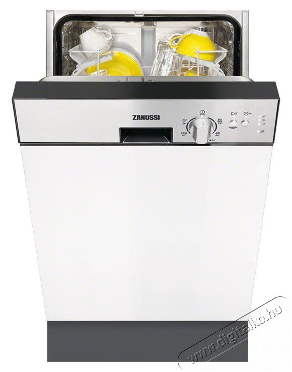 Zanussi ZDN11002XA mosogatógép Konyhai termékek - Mosogatógép - Keskeny (45cm-ig) beépíthető mosogatógép - 285566