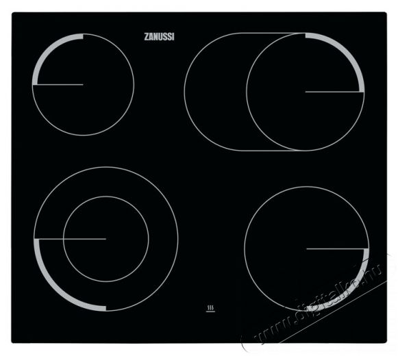Zanussi ZEV6046FBA elektromos főzőlap Konyhai termékek - Sütő-főzőlap, tűzhely (beépíthető) - Elektromos főzőlap (beépíthető) - 295136