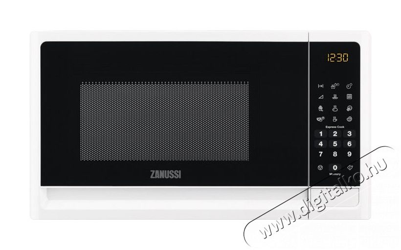 Zanussi ZFG20200WA mikrohullámú sütő Konyhai termékek - Mikrohullámú sütő - Mikrohullámú sütő (szabadonálló) - 285723