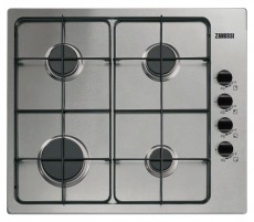 Zanussi ZGG62414XA gázfőzőlap Konyhai termékek - Sütő-főzőlap, tűzhely (beépíthető) - Gázfőzőlap (beépíthető) - 285590