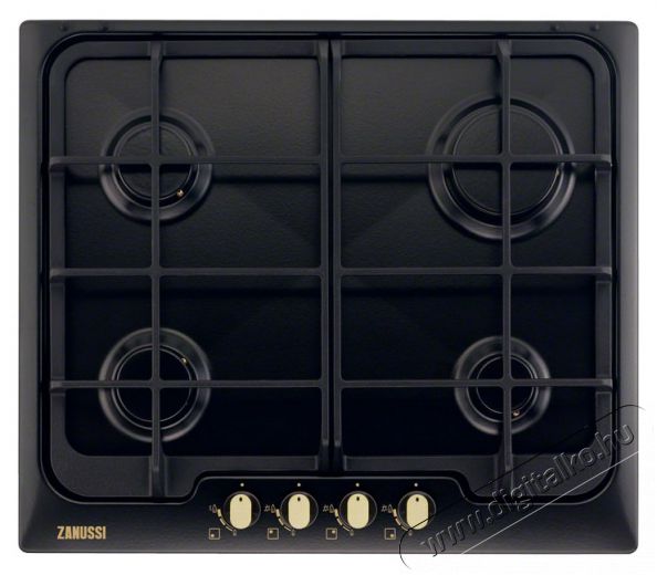 Zanussi ZGG66414CA gázfőzőlap Konyhai termékek - Sütő-főzőlap, tűzhely (beépíthető) - Gázfőzőlap (beépíthető) - 285588