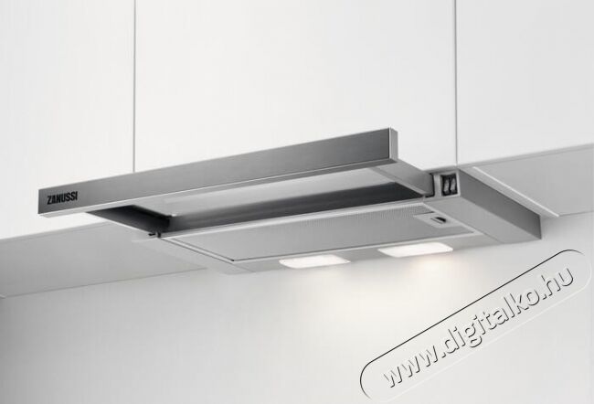 Zanussi ZHP60260SA teleszkópos páraelszívó Konyhai termékek - Páraelszívó - Beépíthető / kihúzható - 340655