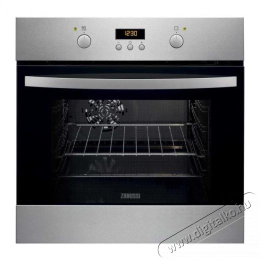 Zanussi ZOB35722XV elektromos sütő Konyhai termékek - Sütő-főzőlap, tűzhely (beépíthető) - Sütő (beépíthető) - 295148