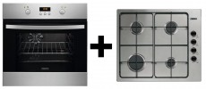 Zanussi ZOB35722XV elektromos sütő + ZGG62414XA gázfőzőlap Konyhai termékek - Sütő-főzőlap, tűzhely (beépíthető) - Sütő-főzőlap szett (beépíthető) - 330166