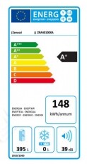 Zanussi ZRA40100X hűtőszekrény Konyhai termékek - Hűtő, fagyasztó (szabadonálló) - Fagyasztó nélküli hűtő - 296103