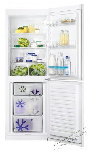 Zanussi ZRB33100WA hűtőszekrény Konyhai termékek - Hűtő, fagyasztó (szabadonálló) - Alulfagyasztós kombinált hűtő - 285690