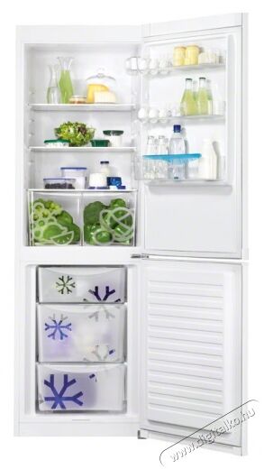 Zanussi ZRB36101WA hűtőszekrény Konyhai termékek - Hűtő, fagyasztó (szabadonálló) - Alulfagyasztós kombinált hűtő - 285692