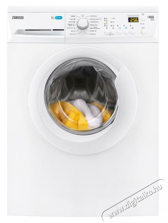 Zanussi ZWF81243W mosógép Háztartás / Otthon / Kültér - Mosógép / szárítógép - Elöltöltős normál (60cm-ig) mosógép - 285634