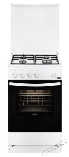 Zanussi ZCG210S1WA gáztűzhely Konyhai termékek - Sütő-főzőlap, tűzhely (szabadonálló) - Gáztűzhely (szabadonálló) - 285644