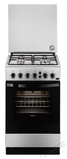 Zanussi ZCG212J1XA gáztűzhely Konyhai termékek - Sütő-főzőlap, tűzhely (szabadonálló) - Gáztűzhely (szabadonálló) - 285646
