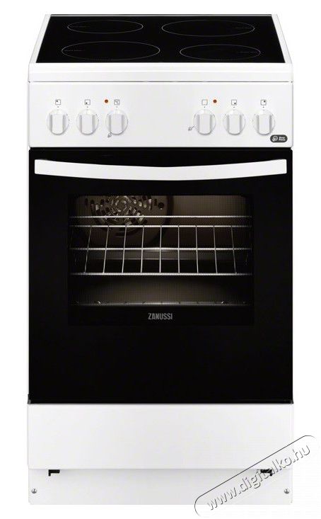 Zanussi ZCV550G1WA elektromos tűzhely Konyhai termékek - Sütő-főzőlap, tűzhely (szabadonálló) - Elektromos tűzhely (szabadonálló) - 285658