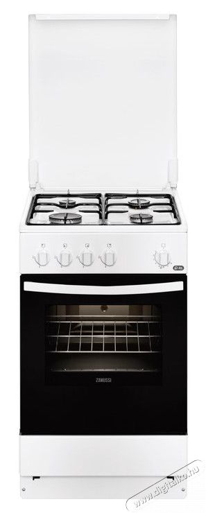 Zanussi ZCG510J1WA gáztűzhely Konyhai termékek - Sütő-főzőlap, tűzhely (szabadonálló) - Gáztűzhely (szabadonálló) - 285648