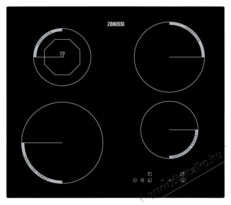 Zanussi ZEI6840FBA indukciós főzőlap Konyhai termékek - Sütő-főzőlap, tűzhely (beépíthető) - Indukciós főzőlap (beépíthető) - 285568
