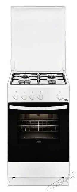 Zanussi ZCG510H1WA gáztűzhely Konyhai termékek - Sütő-főzőlap, tűzhely (szabadonálló) - Gáztűzhely (szabadonálló) - 285650
