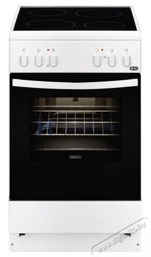 Zanussi ZCV54001WA elektromos tűzhely Konyhai termékek - Sütő-főzőlap, tűzhely (szabadonálló) - Elektromos tűzhely (szabadonálló) - 285655