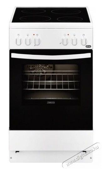 Zanussi ZCV55001WA elektromos tűzhely Konyhai termékek - Sütő-főzőlap, tűzhely (szabadonálló) - Elektromos tűzhely (szabadonálló) - 285657