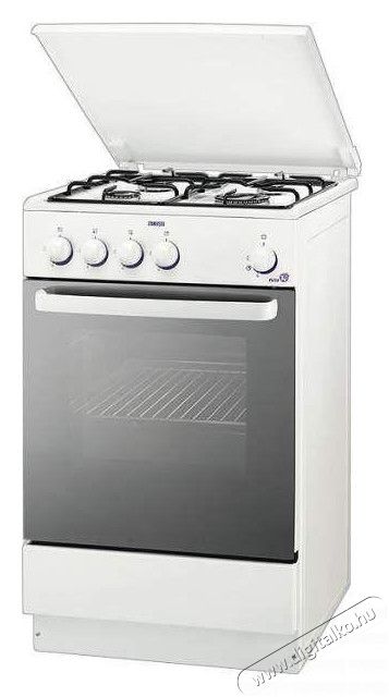 Zanussi ZCG21011WA gáztűzhely Konyhai termékek - Sütő-főzőlap, tűzhely (szabadonálló) - Gáztűzhely (szabadonálló) - 285643