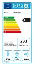 Zanussi ZRB33103WA alulfagyasztós hűtőszekrény Konyhai termékek - Hűtő, fagyasztó (szabadonálló) - Alulfagyasztós kombinált hűtő - 295172