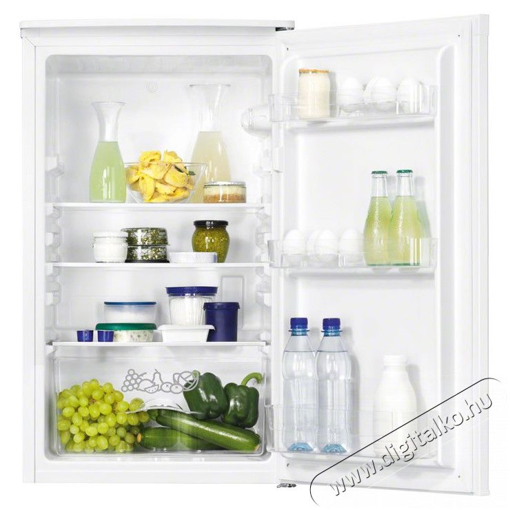 Zanussi ZRG11600WA hűtőszekrény Konyhai termékek - Hűtő, fagyasztó (szabadonálló) - Fagyasztó nélküli hűtő - 285674