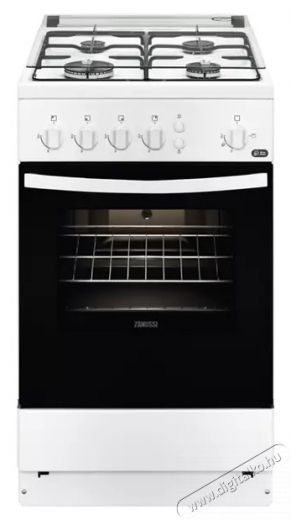 Zanussi ZCG510N1WA gáztűzhely Konyhai termékek - Sütő-főzőlap, tűzhely (szabadonálló) - Gáztűzhely (szabadonálló) - 373723