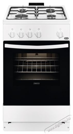 Zanussi ZCG510V1WA gáztűzhely Konyhai termékek - Sütő-főzőlap, tűzhely (szabadonálló) - Gáztűzhely (szabadonálló) - 373320