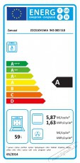 Zanussi ZCG510V1WA gáztűzhely Konyhai termékek - Sütő-főzőlap, tűzhely (szabadonálló) - Gáztűzhely (szabadonálló) - 373320