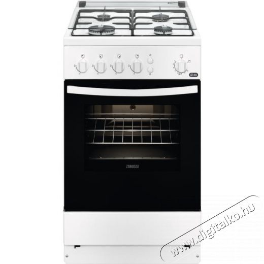 Zanussi ZCG510X1WA gáztűzhely Konyhai termékek - Sütő-főzőlap, tűzhely (szabadonálló) - Gáztűzhely (szabadonálló) - 403614