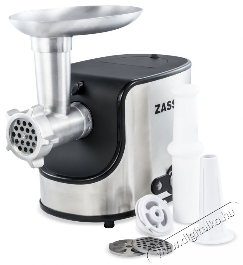 Zass ZMG06 h&uacute;sdar&aacute;l&oacute;, 1600W, rozsdamentes penge Konyhai term&eacute;kek - Konyhai kisg&eacute;p (elők&eacute;sz&iacute;t&eacute;s / feldolgoz&aacute;s) - H&uacute;sdar&aacute;l&oacute; - 534742