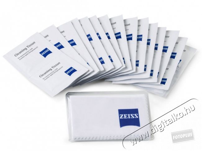 Zeiss tisztító kendő 20db-os (18x18cm) Fotó-Videó kiegészítők - Tisztító eszköz - 291928
