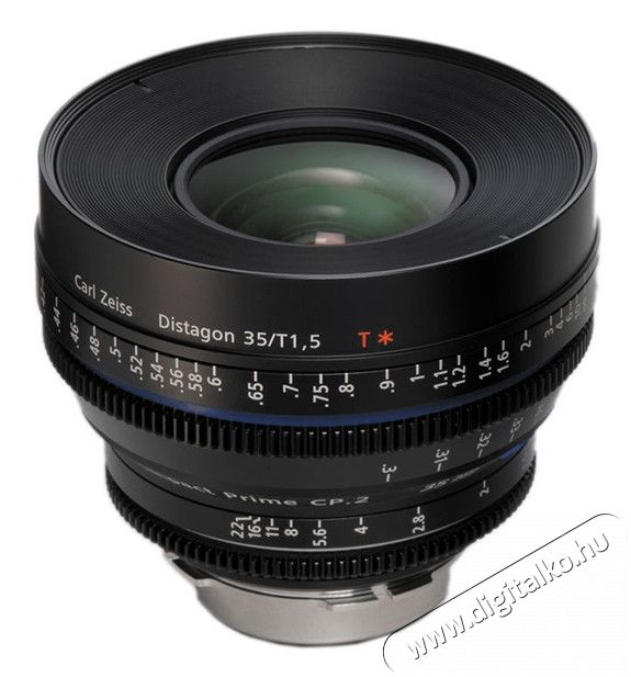 Zeiss 35mm t/1,5 Compact Prime CP.2 Super speed Fotó-Videó kiegészítők - Objektív - Fix fókuszú objektív - 292894