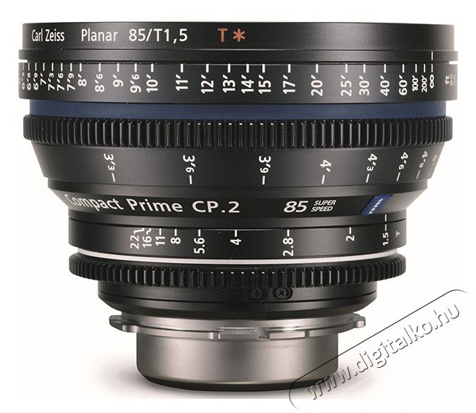 Zeiss 85mm t/1,5 Compact Prime CP.2 Super speed Fotó-Videó kiegészítők - Objektív - Fix fókuszú objektív - 292896