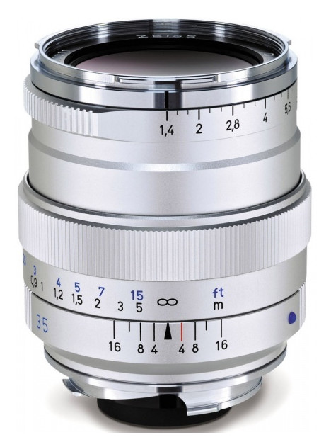 Zeiss 35mm f/1,4 DISTAGON ZM - ezüst Fotó-Videó kiegészítők - Objektív - Fix fókuszú objektív - 292912