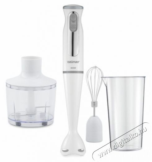 Zelmer ZHB3352S fehér botmixer szett Konyhai termékek - Konyhai kisgép (előkészítés / feldolgozás) - Botmixer - 406722