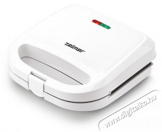 Zelmer ZSM7700 fehér szendvicssütő Konyhai termékek - Konyhai kisgép (sütés / főzés / hűtés / ételkészítés) - Melegszendvics / gofri sütő - 502105
