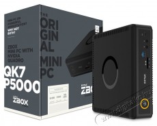 Zotac ZBOX QK7P5000 mini Intel barbone asztali PC Iroda és számítástechnika - Asztali számítógép - 391558