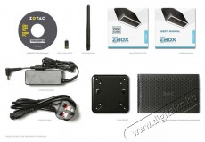 Zotac ZBOX-CI622NANO-BE mini Intel barbone asztali PC Iroda és számítástechnika - Asztali számítógép - 391582