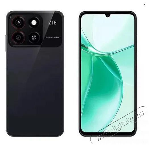 ZTE Blade A35 4GB/64GB Black Mobil / Kommunik&aacute;ci&oacute; / Smart - Okostelefon - Android - 528386
