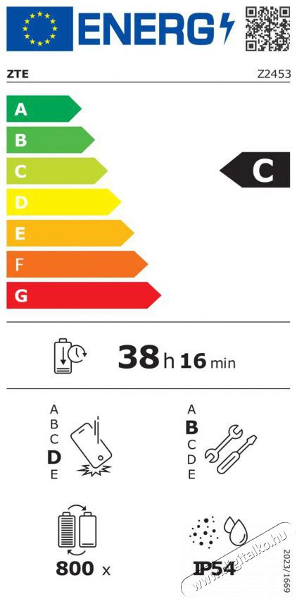 ZTE Blade A35 4GB/64GB Black Mobil / Kommunik&aacute;ci&oacute; / Smart - Okostelefon - Android - 528386