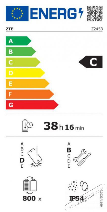 ZTE Blade A35 4GB/64GB Green Mobil / Kommunik&aacute;ci&oacute; / Smart - Okostelefon - Android - 528387