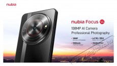 ZTE Nubia Focus 5G 6GB/256GB Black Mobil / Kommunikáció / Smart - Okostelefon - Android - 528394