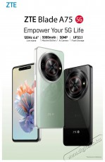 ZTE Blade A75 5G 4GB/128GB Green Mobil / Kommunikáció / Smart - Okostelefon - Android - 528390