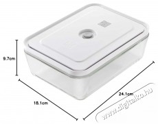 Zwilling Fresh & Save vákuumos üveg tárolódoboz, L, 2 l Konyhai termékek - Edény - Ételtároló - 530293
