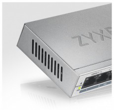 Zyxel GS1005-HP 5port Gigabit LAN Nem menedzselhető PoE+ Switch Iroda és számítástechnika - Hálózat - Switch - 392890