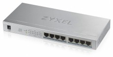 Zyxel GS1008-HP 8port Gigabit LAN Nem menedzselhető PoE+ Switch Iroda és számítástechnika - Hálózat - Switch - 392889