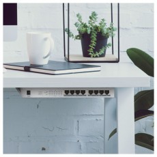 Zyxel GS1008-HP 8port Gigabit LAN Nem menedzselhető PoE+ Switch Iroda és számítástechnika - Hálózat - Switch - 392889